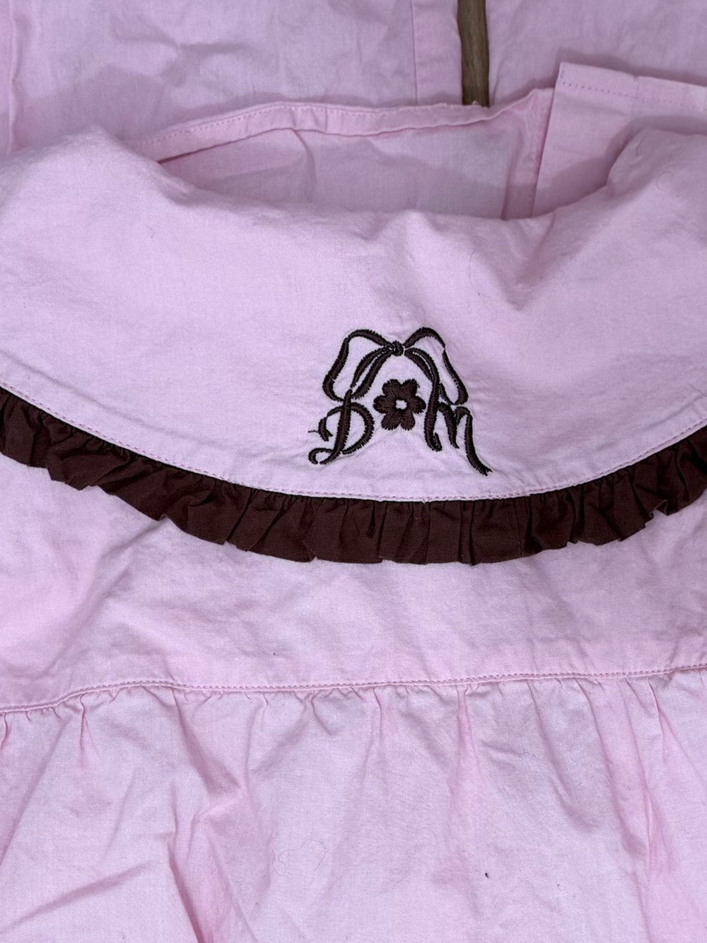 Damson Madder Pink Ruffle Set - Picture 3 of 4